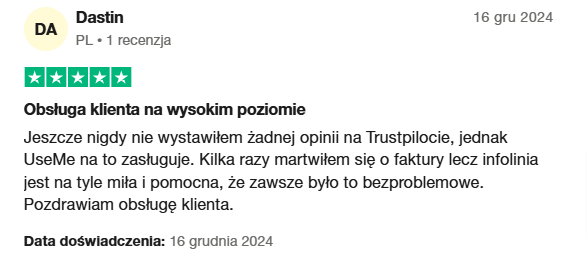useme.com opinie z trustpilotem